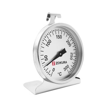 Termometru pentru cuptor, Zokura, 0°C/300°C, inox