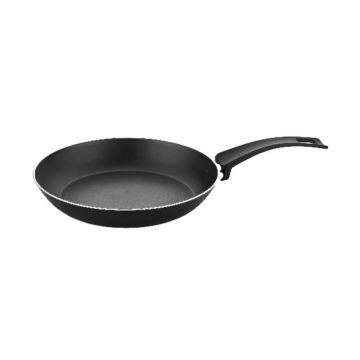 Tigaie Adanca din Aluminiu, Neagra, cu Invelis Antiaderent, 20 cm, Papilla