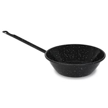 Tigaie pentru Paella Emailata, cu Maner, 24 cm, Perfect Home