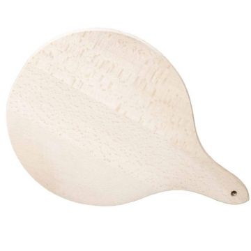 Tocator de Bucatarie cu Maner, din Lemn de Fag, 39 x 27 cm