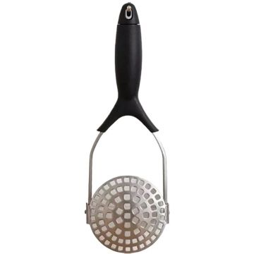 Zdrobitor si Presa Pliabila pentru Piure, Inox, Maner Plastic