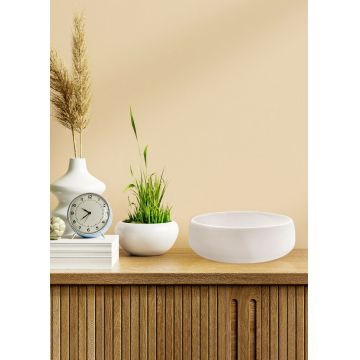 Bol, DKR0464, 30x30x9 cm, Alb