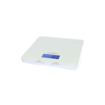cantar de bucatarie digital smart bluetooth, 5kg, alb, nedis