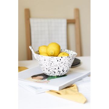 Castron de amestecare, L'essentiel Maison, 886SVN1164, Alb/Negru