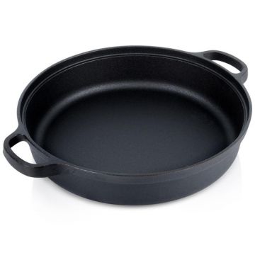 Cratita din Fonta, 3.5 l, 30 cm, Neagra, Vilde