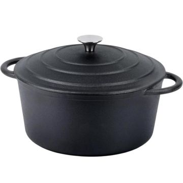 Cratita Fonta cu Capac 26 cm, 5 l
