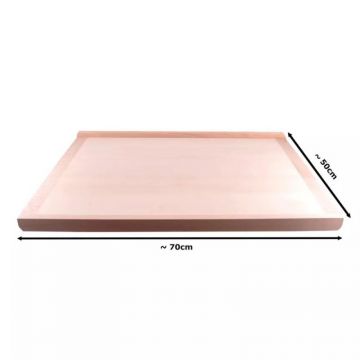 Placa din Lemn de Plop pentru Intins si Framantat Aluat, 70 x 50 cm, Perfect Home