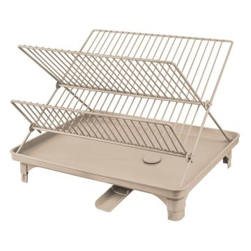 Scurgător de vase bej cu două nivele 42x29 cm Dry-It – Mette Ditmer Denmark