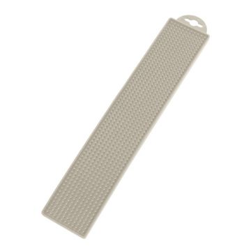 Scurgător de vase bej din plastic 42x8 cm Slim – Wenko