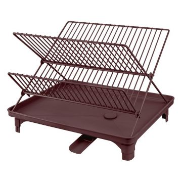 Scurgător de vase burgundy cu două nivele 42x29 cm Dry-It – Mette Ditmer Denmark