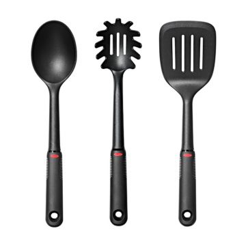 Set 3 ustensile bucatarie, plastic, "SoftWorks"  - OXO