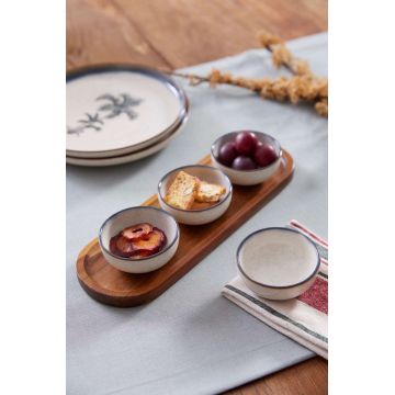 Set bol (4 bucăți), L'essentiel Maison, 710KTP4525, Albastru