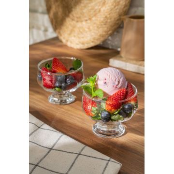 Set de boluri din sticlă (6 piese), L'essentiel Maison, 196RWE1725, Transparent