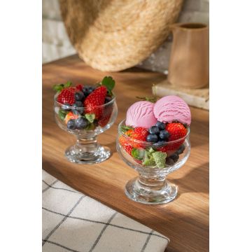 Set de boluri din sticlă (6 piese), L'essentiel Maison, 196RWE1729, Transparent