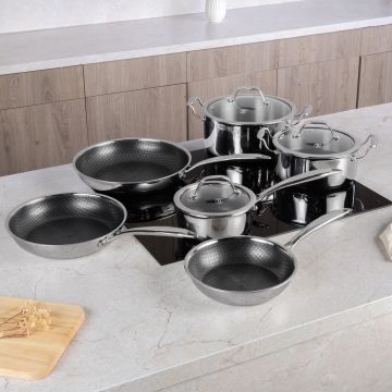 Set pentru gatit Berlinger Haus, Eternal, 9 piese, inox, argintiu