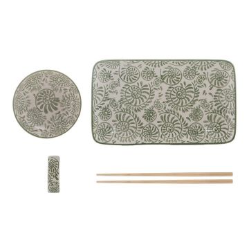 Set pentru sushi 4 buc. din gresie Nara – Ladelle