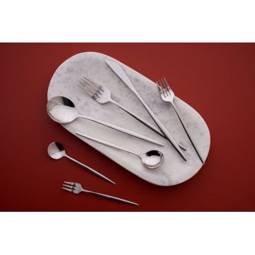 Set tacamuri, Hermia, 196RWE1806, Furculiță de masă: (6 bucăți), Argintiu
