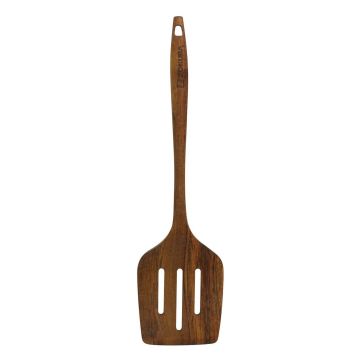 Spatula cu fante, lemn de acacia, 32 cm - Zokura