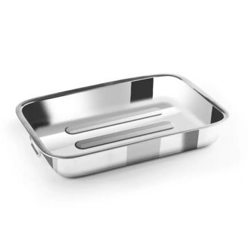 Tava Copt din Otel Inoxidabil, 34 x 24 cm, Perfect Home