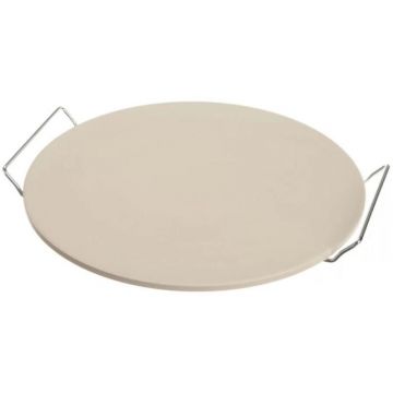 Tava Copt pentru Pizza, Acoperita cu Piatra, Diametru 33 cm, Perfect Home