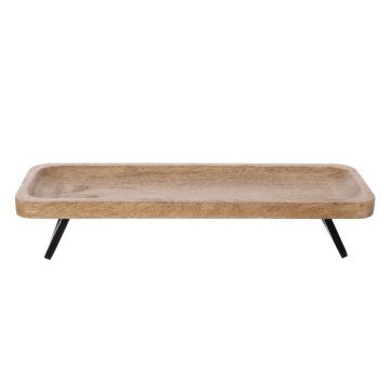 Tavă din lemn 16x46 cm Mango – Orion