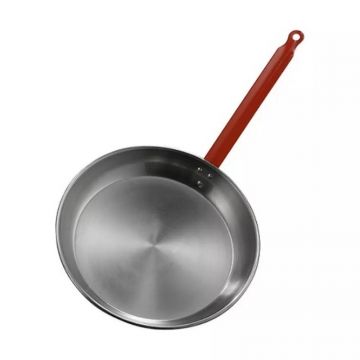 Tava pentru Paella cu Maner din Otel, 28 cm, Perfect Home