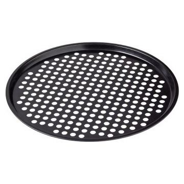 Tava pizza perforata, otel carbon, 31cm, "Daily" - Pyrex