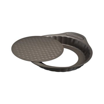 Tava tarta, otel carbon, 25cm, "Asimetria"- Pyrex