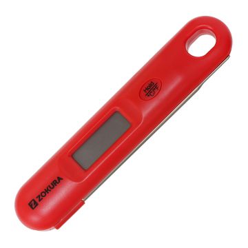 Termometru digital de bucatarie, Rosu - Zokura