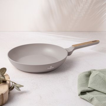 Tigaie Berlinger Haus, Taupe Nordic, 28 cm, 2.4 L, aluminiu forjat, taupe mat/natur