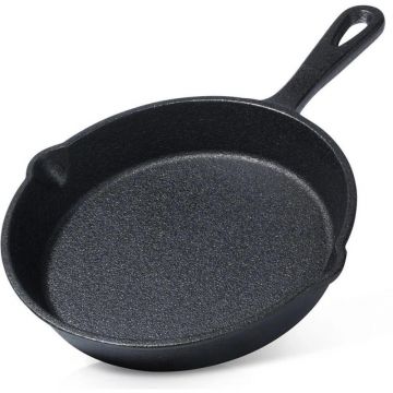 Tigaie din Fonta cu Maner, 20 cm, Vilde