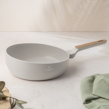 Tigaie flip Berlinger Haus, Sahara Nordic, 26 cm, aluminiu, crem mat/natur