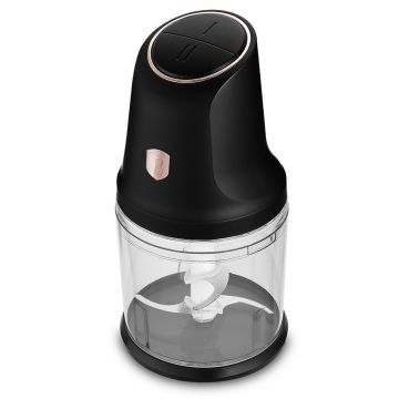 Tocator 2 in 1 Berlinger Haus, Black Rose, 1 L, inox/plastic, negru/transparent