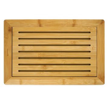 Tocator pentru paine, bambus, 42 x 28 cm, Grosime 2 cm - Zokura