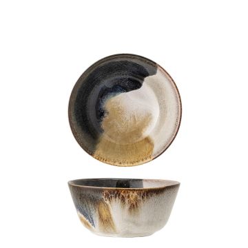 Bol, Bloomingville, Jules, 13x6 cm, 300 ml, ceramica, albastru