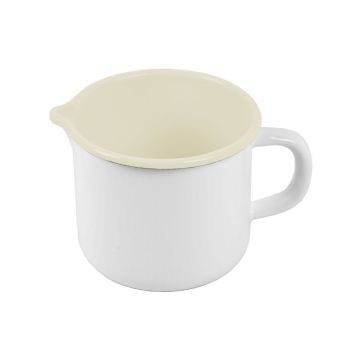 Cană albă 1,12 l Enamel – Ego Dekor