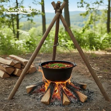 Ceaun Cooking by Heinner, 37x17.5 cm, 10 L, fonta, negru