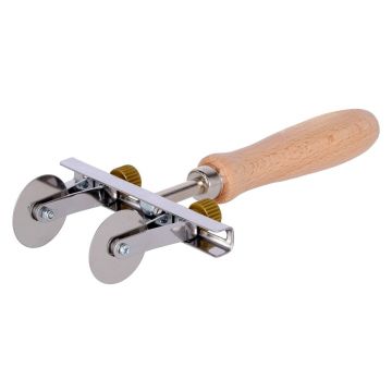 Feliator reglabil pentru paste, lama dreapta, inox - Zokura