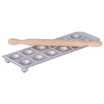 Forma 12 ravioli, cu facalet, 52 x 52 mm - Zokura