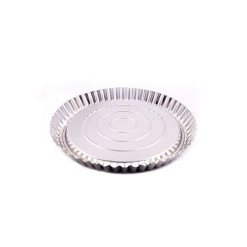 Forma pentru Tort cu Fructe, 29 cm, Foaie de Zinc, Perfect Home