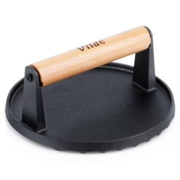 Presa Hamburger din Fonta, Vilde, Cast Line, 17.5 cm