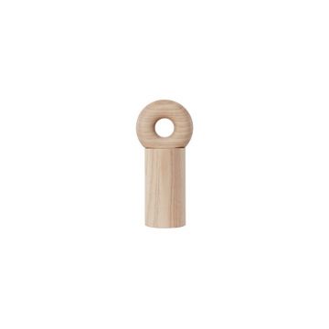 Recipient pentru sare și piper în culoare naturală din lemn Hoop – OYOY Living Design