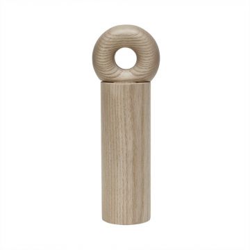 Recipient pentru sare și piper în culoare naturală din lemn Hoop – OYOY Living Design