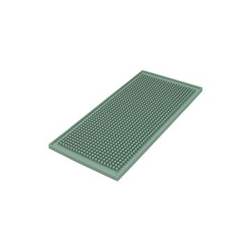 Scurgător de vase verde salvie din silicon 30x15 cm – Brandani