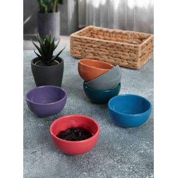 Set boluri ceramice, Hermia, 275KRM1803, Multicolor