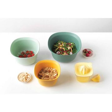 Set boluri mixare si storcator fructe, Hermia, 964FRM1905, Castron de amestecare (1 bucată), Multicolor