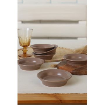 Set boluri pentru sos, Hermia, 275KRM2315, GRESIE CERAMICĂ, Antibacterian, Grej