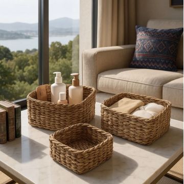 Set cosuri, Hermia, 960DYN1942, Dimensiuni: 22 x 22 x 10 cm (1 bucată) , Lemn