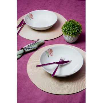 Set de boluri pentru salată, Hermia, 858CMR1508, PORȚELAN, Multicolor