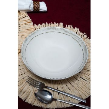 Set de boluri pentru salată, Hermia, 858CMR1511, PORȚELAN, Multicolor